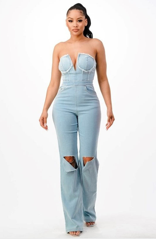 Denim Jumpsuit