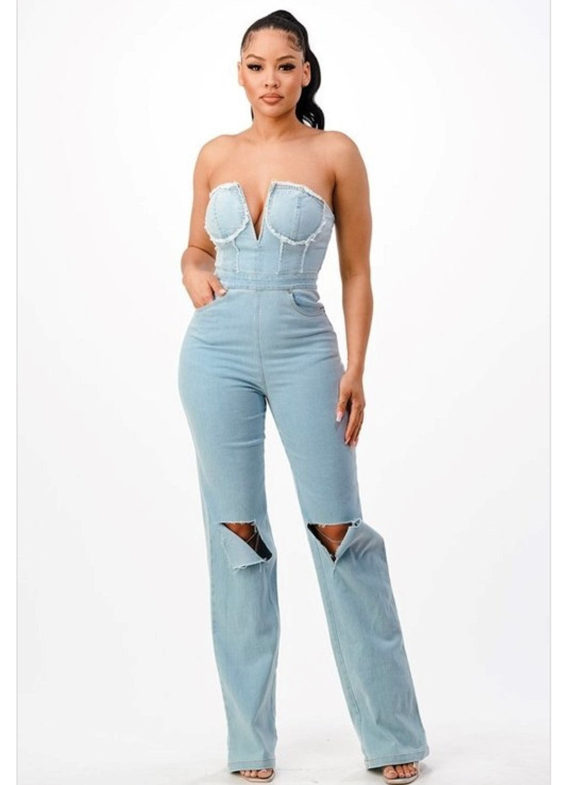 Denim Jumpsuit